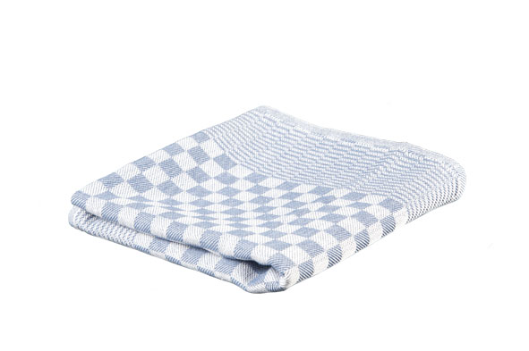 Essuie de cuisine 80x80cm - Carreau bleu Restaurateur - 12pcs